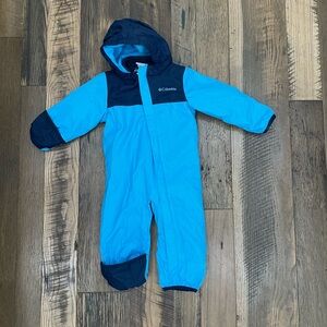 Columbia 2pc Omni Tech full body bunting coat boy 6-12 mo
